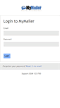 Mobile Screenshot of mymailer.net