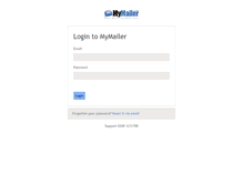Tablet Screenshot of mymailer.net